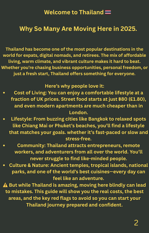 Thailand Starter Guide (2025 Edition)